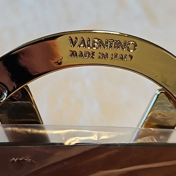 VALENTINO by Mario Valentino Giusy Forever Leather Belt Sz M  display picture 3